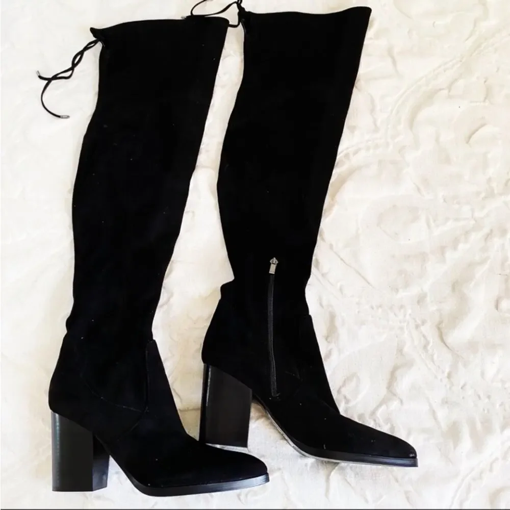 Marc Fisher Arletta Suede Boot New $239